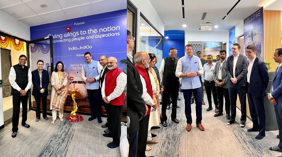 IndiGo inaugurates its office in Gift City Gandhinagar, Gujarat